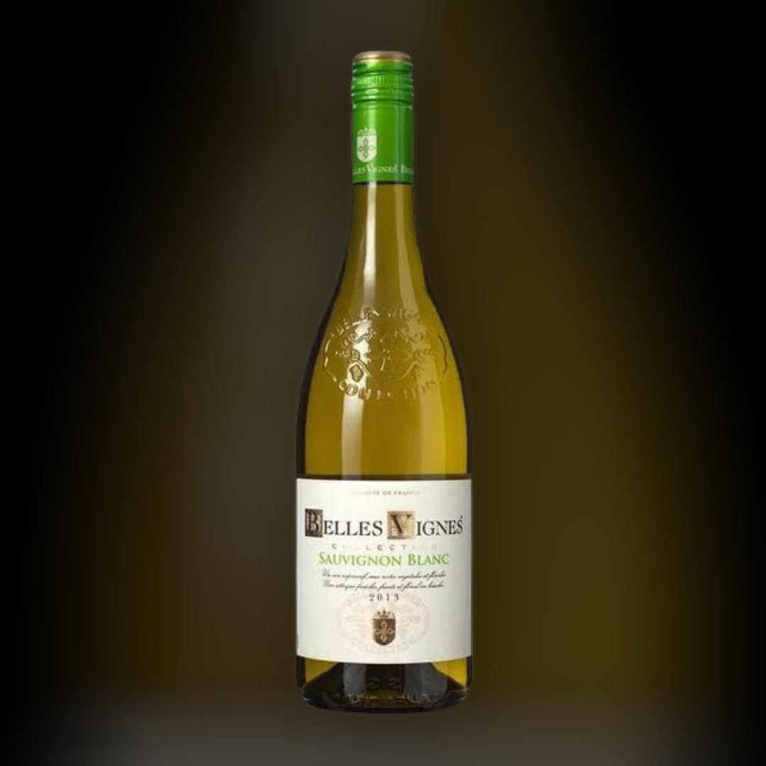 Вино Belles Vignes Sauvignon Blanc біле сухе 11.5% Франція 0,75 л