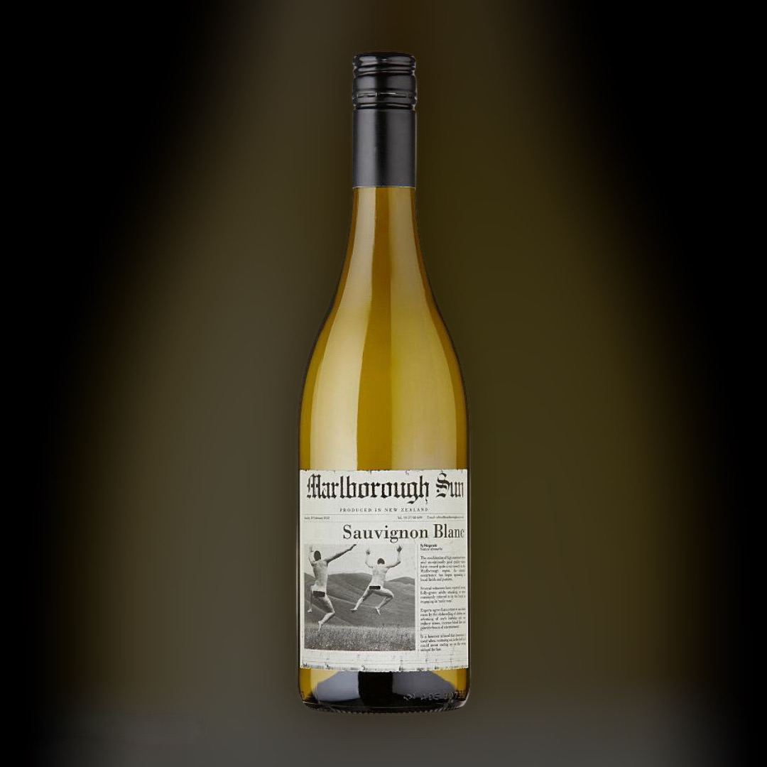 Вино Marlborough Sun Sauvignon Blanc 2019 біле сухе 13% Нова Зеландія 0,75 л