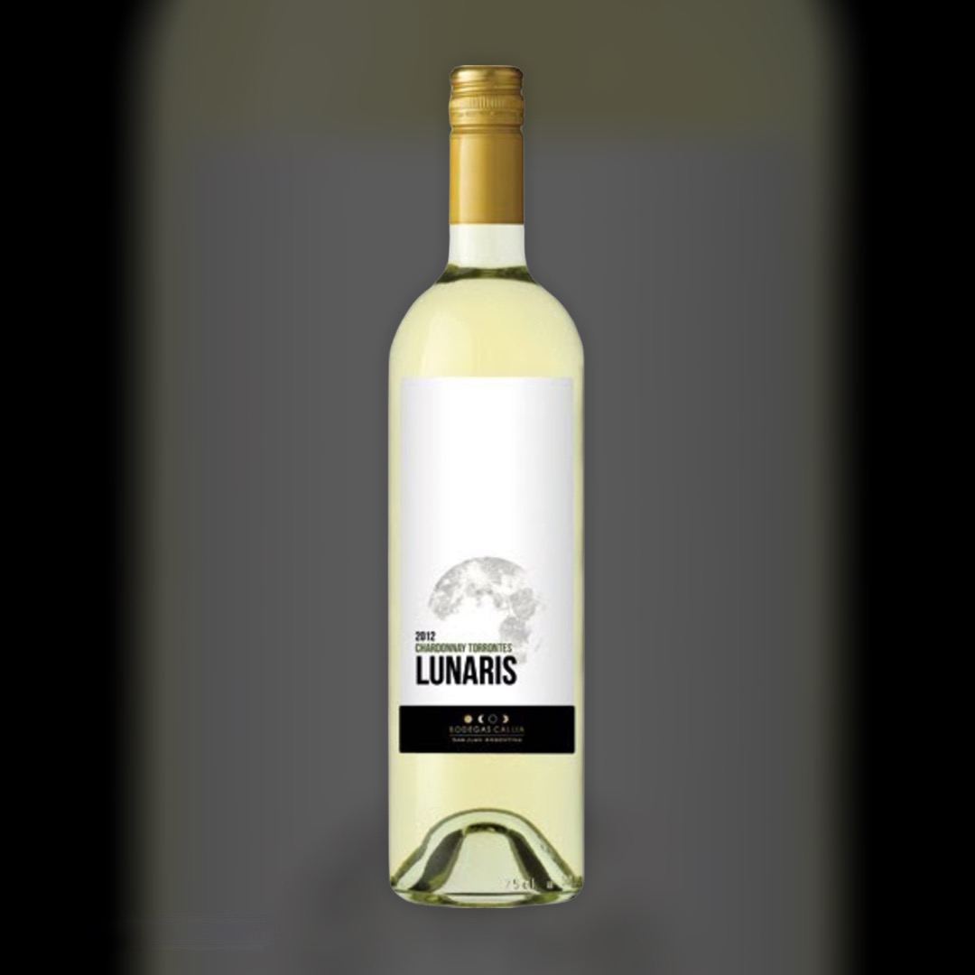 Вино Lunaris Callia Chardonnay Torrontes біле сухе 13% 0,75 л