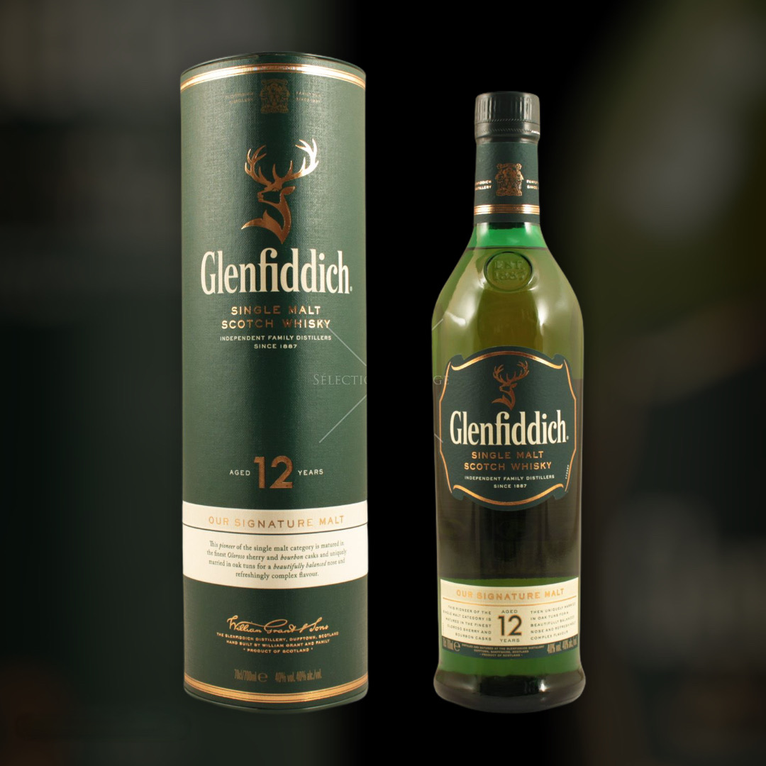 Віскі Glenfiddich 12 років витримки 40% 0,7 л